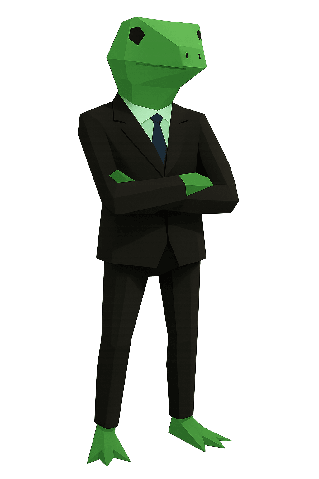 Frog Businessman